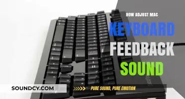 Adjusting Your Mac Keyboard's Feedback Sound
