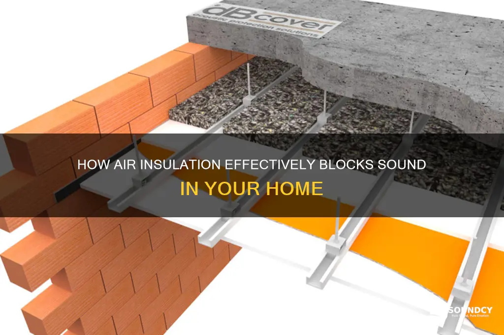how air insulation block sound