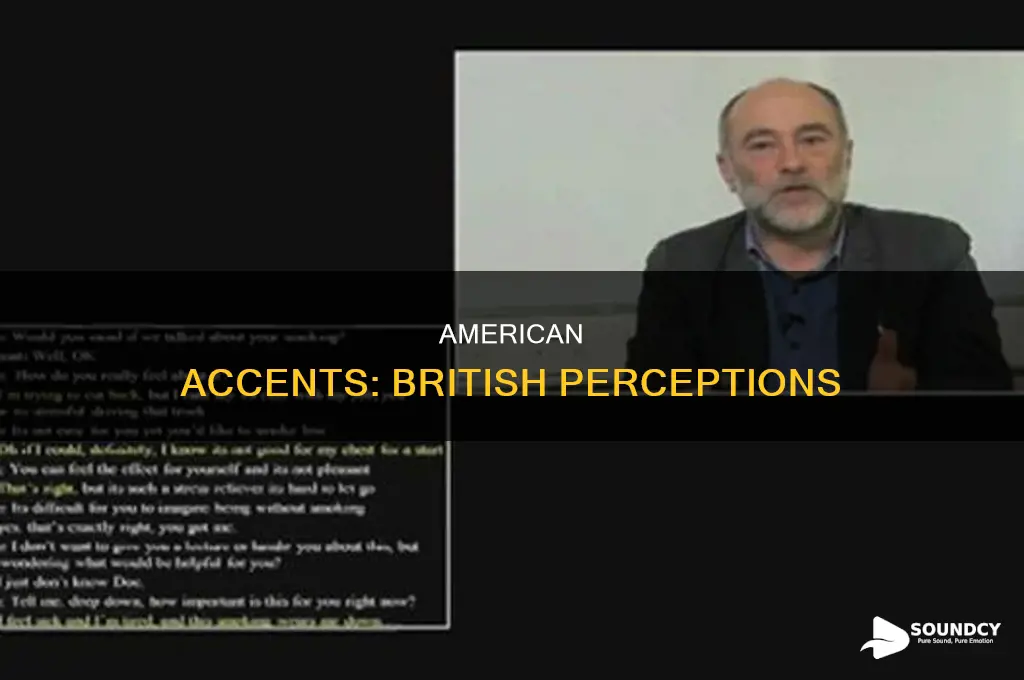 how americans sound to british people