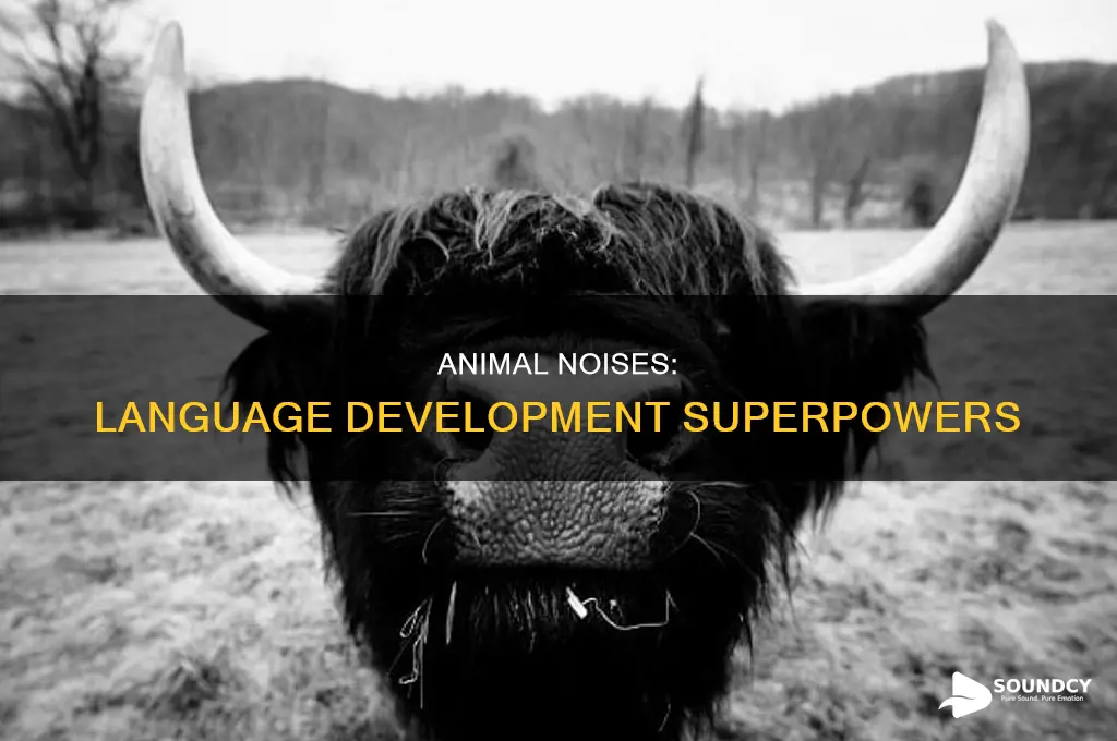how animal sounds helps language development