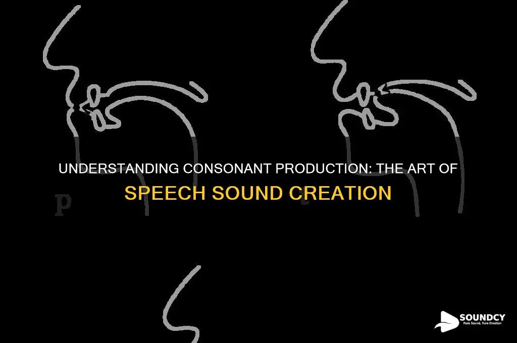 how are consonant sounds produced