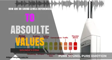 Understanding dB Sound Levels: Absolute Value References Explained