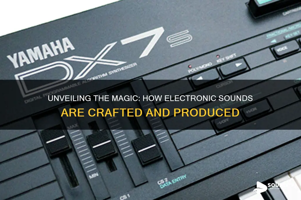 how are electronic sounds made