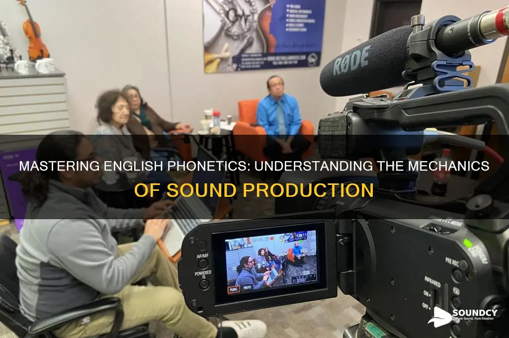 how are english sounds produced