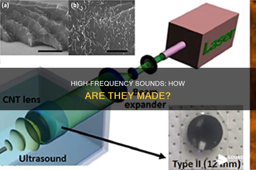 how are high frequency sounds produced