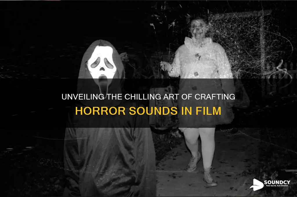 how are horror sounds made