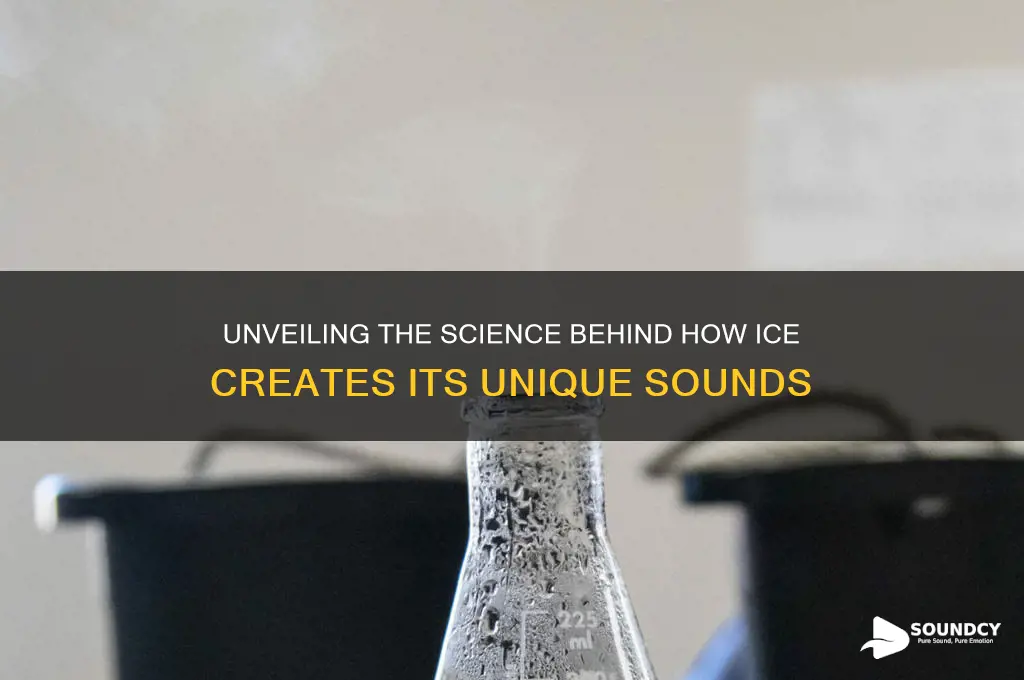 how are ice sounds made