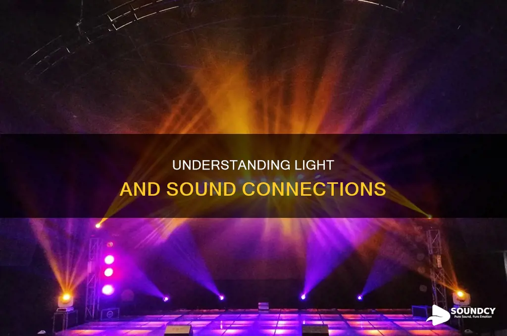how are light and sound related