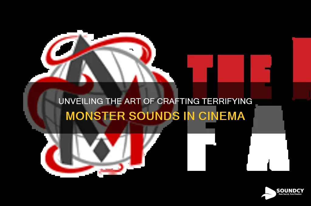 how are monster sounds create