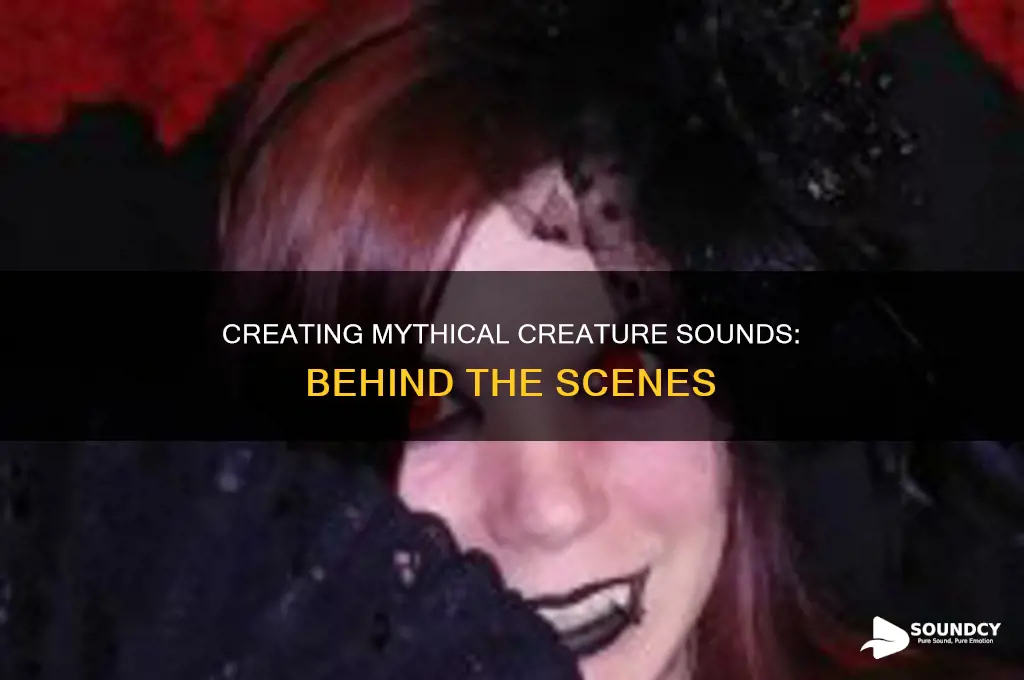 how are mythical creature sounds made