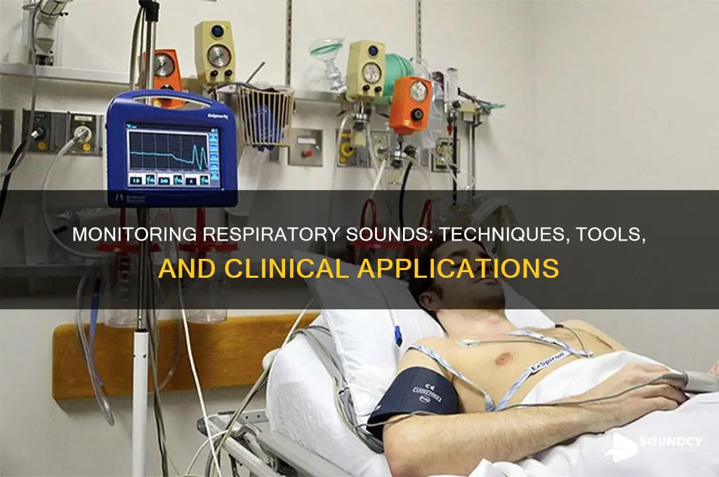 how are respiratory sounds monitored
