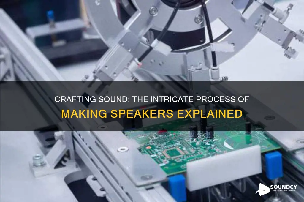 how are sound speakers made