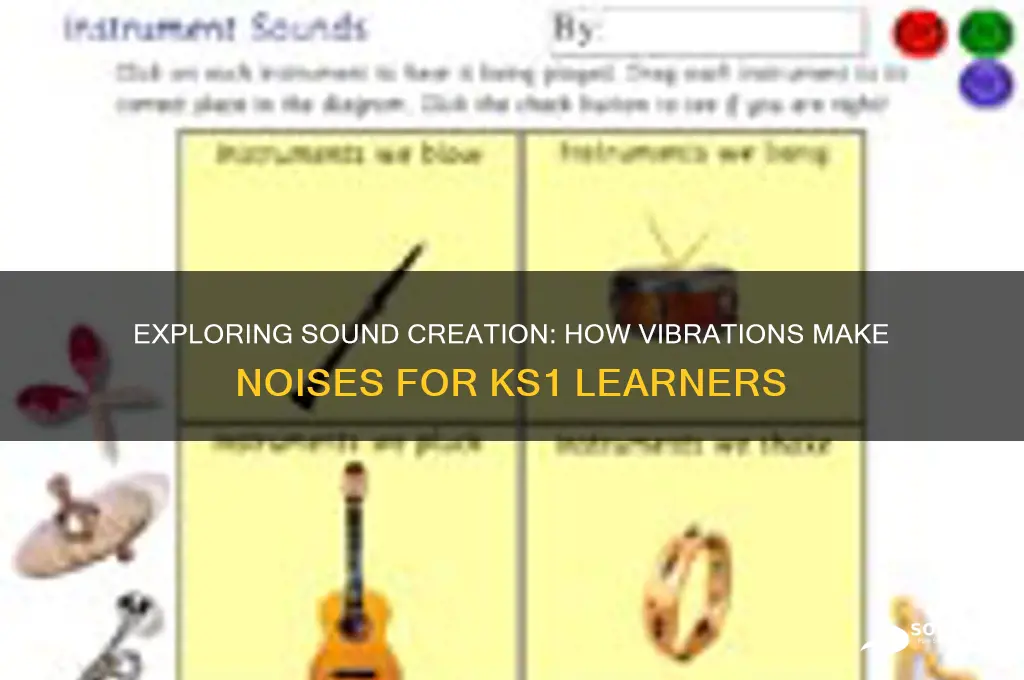 how are sounds made ks1