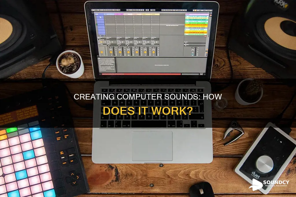 how are sounds made on computer