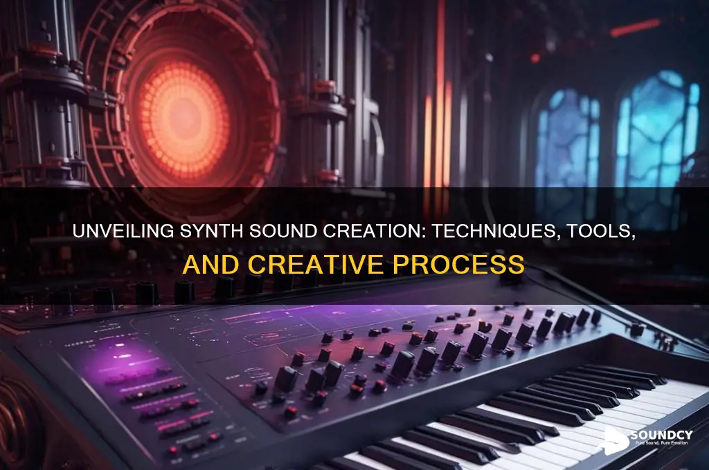 how are synth sounds made