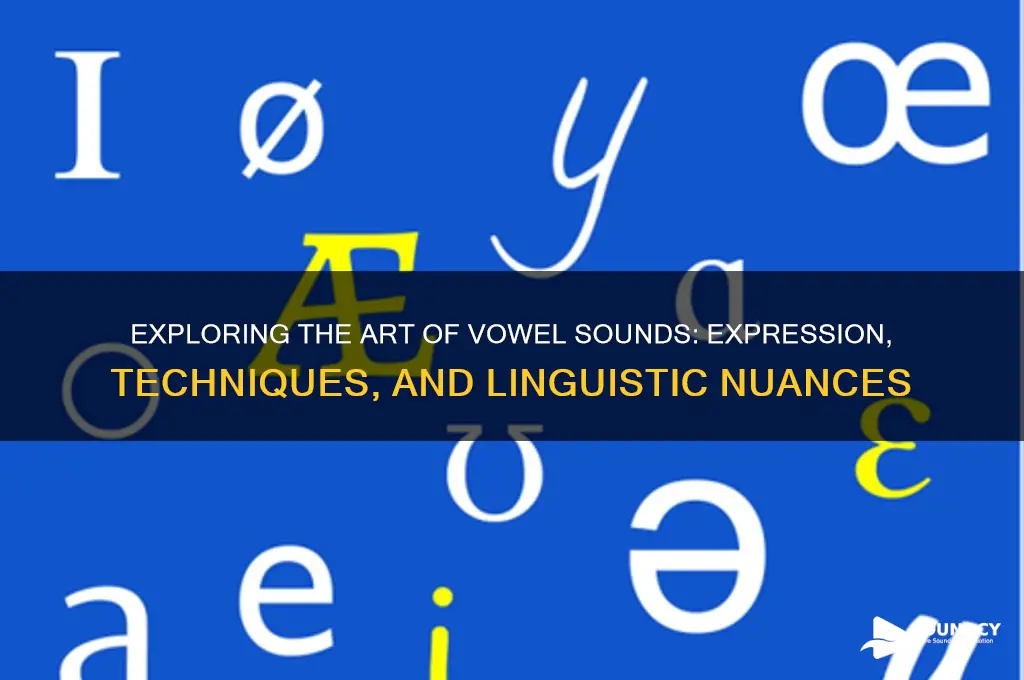 how are vowel sounds expressed