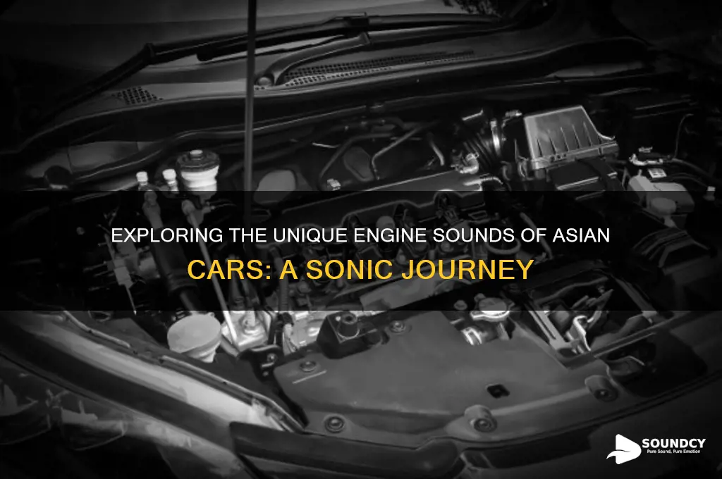 how asian cars engine sound
