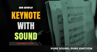 Mastering Autoplay: How to Play Keynote Presentations with Sound Effortlessly