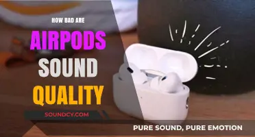AirPods: Impressive Tech, Poor Sound Quality?