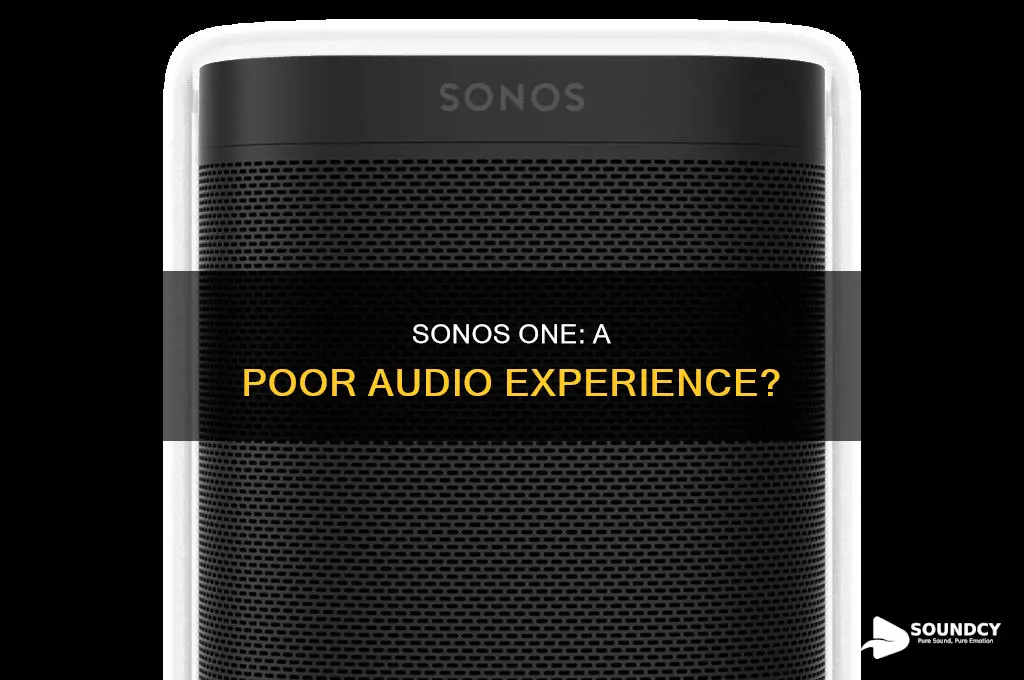 how bad does sonos 1 sound