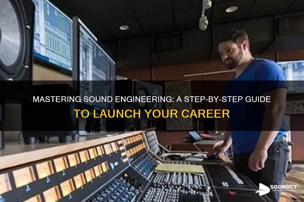 how become a sound engineer