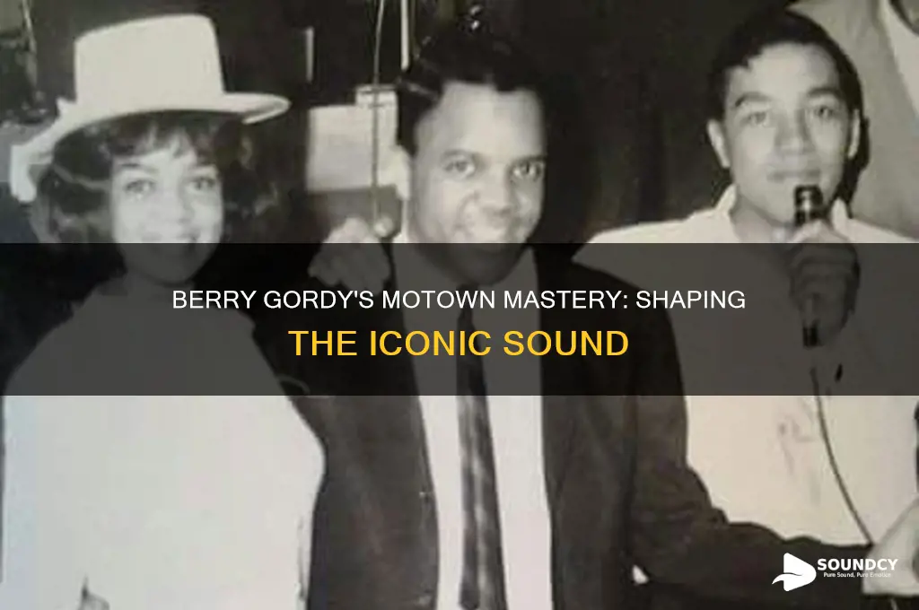 how berry gordy held control over the motown sound