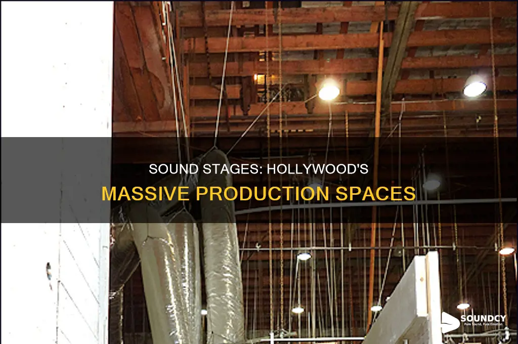how big are hollywood sound stages