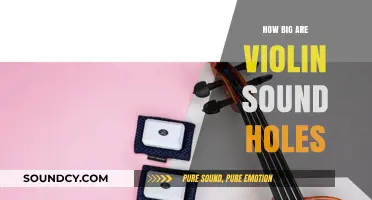 The Science of Violin Sound Holes: Size and Tone