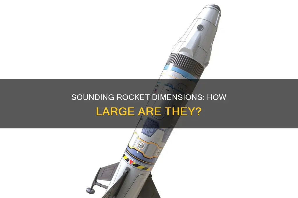 how big is a sounding rocket