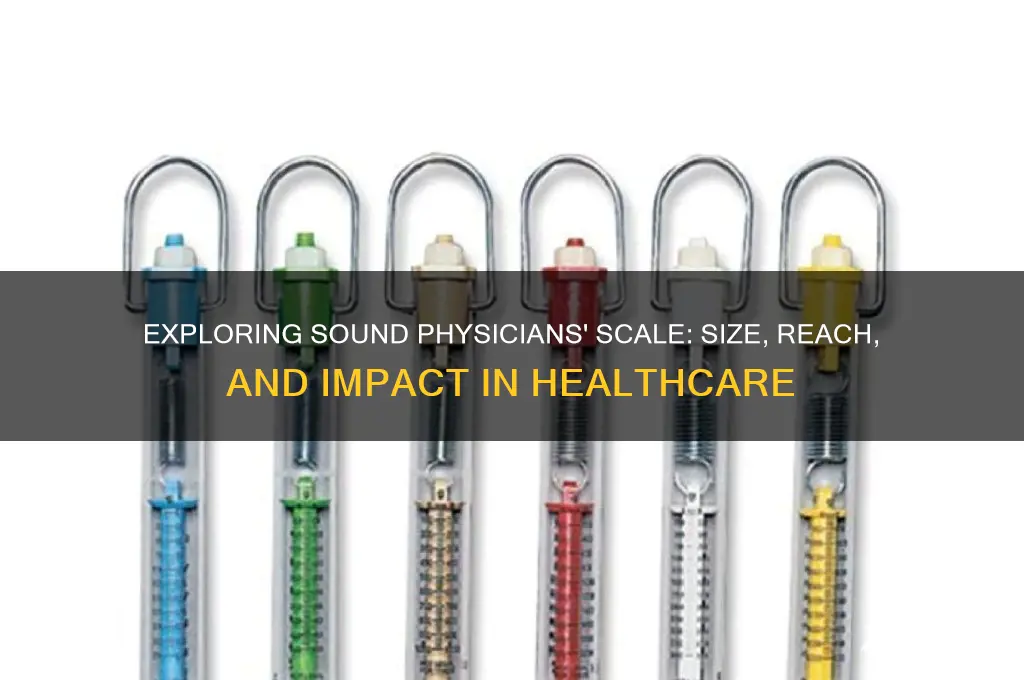 how big is sound physicians