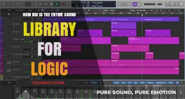 Exploring Logic Pro's Massive Sound Library: Size and Scope Revealed