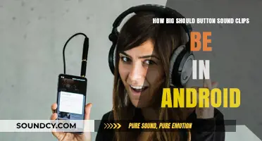 Optimal Button Sound Clip Size for Android Apps: A Guide