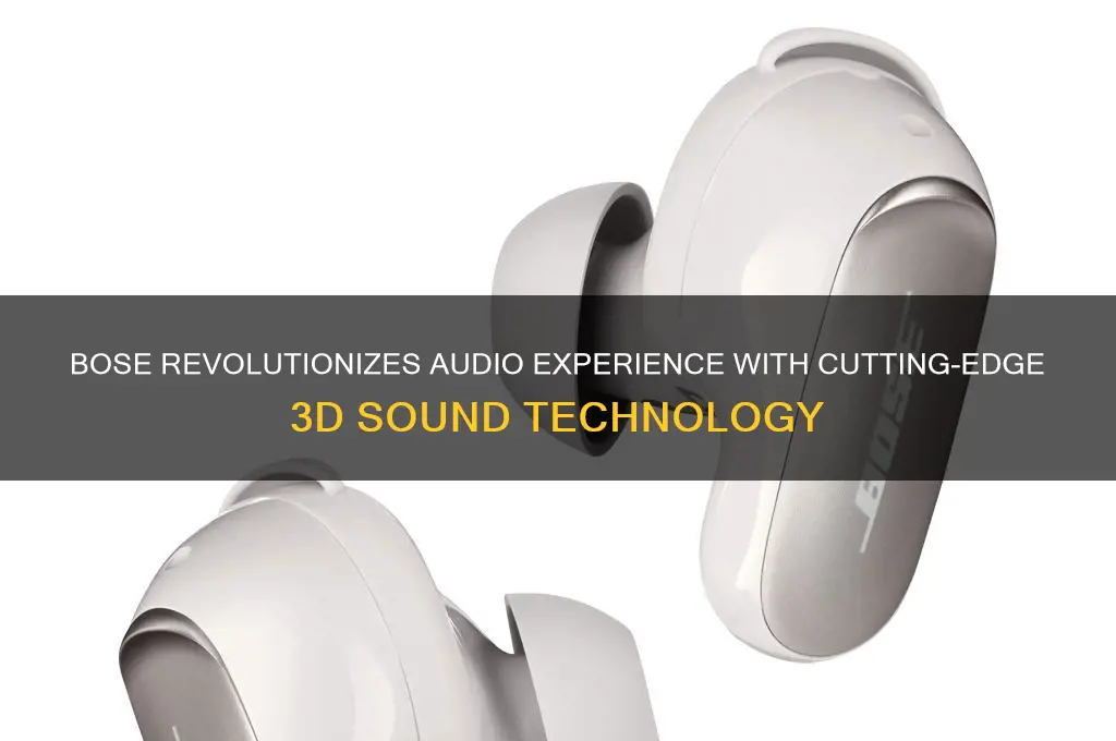 how bose is taking the lead in 3d sound