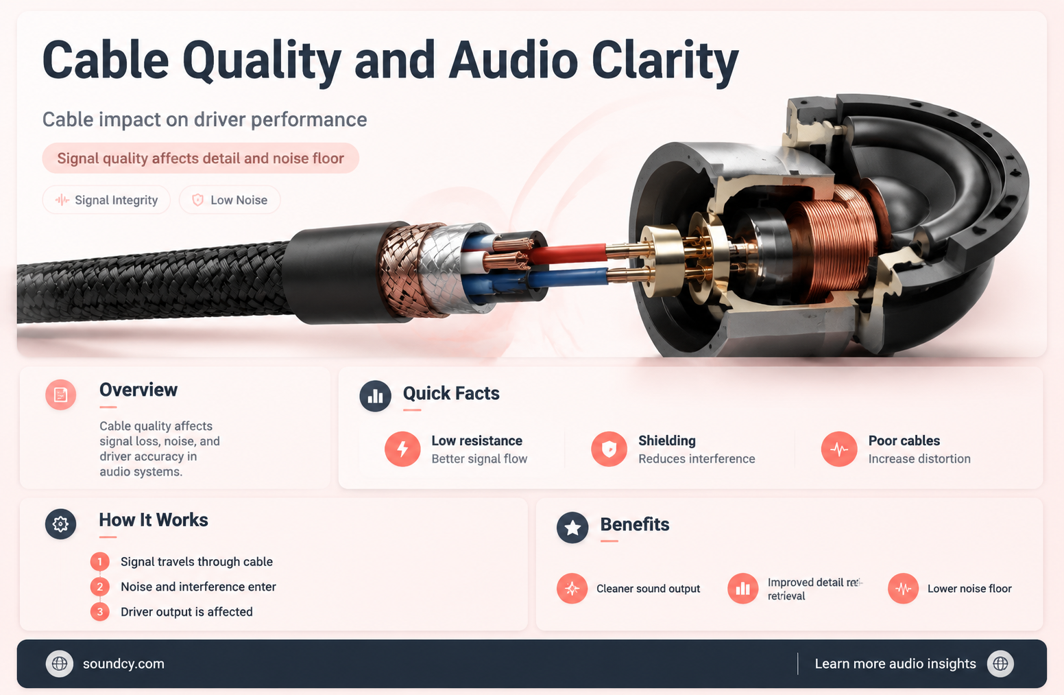 do cables affect sound drivers