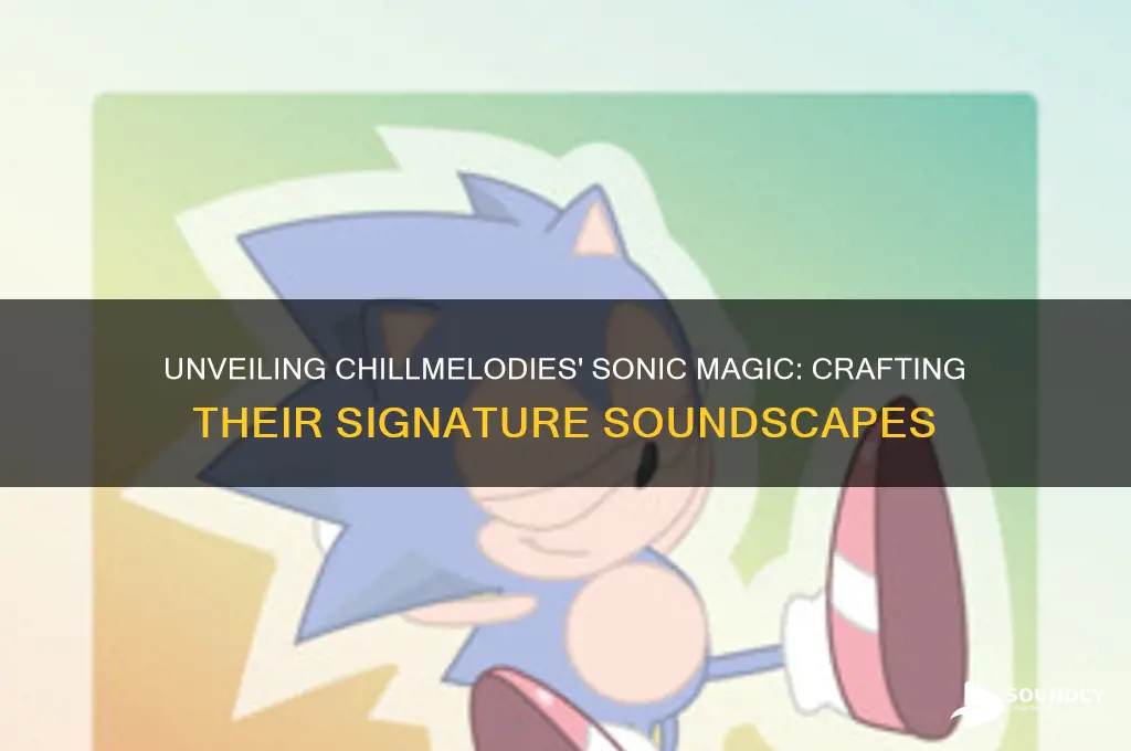how chillmelodies makes thier sounds