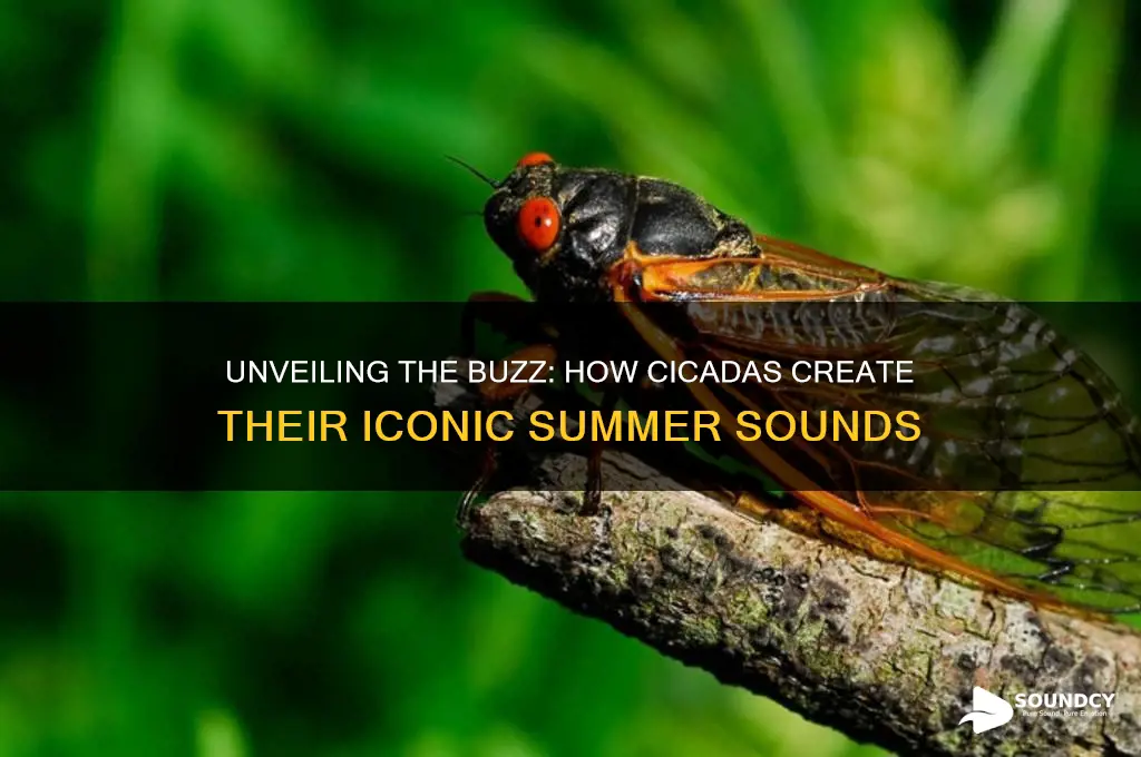 how cicadas make their sound