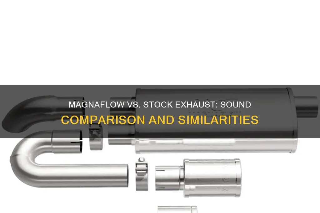 how close is a magnaflow sound compared to stock