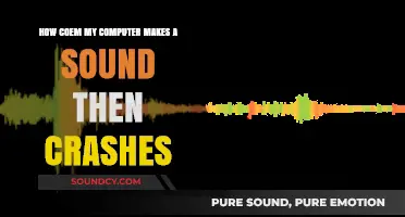 Why Your Computer Makes a Sound and Crashes: Troubleshooting Guide