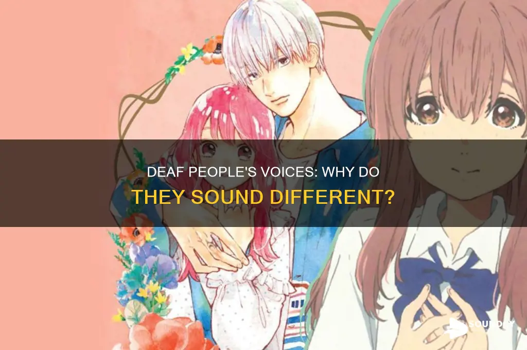 how come deaf people sound weird