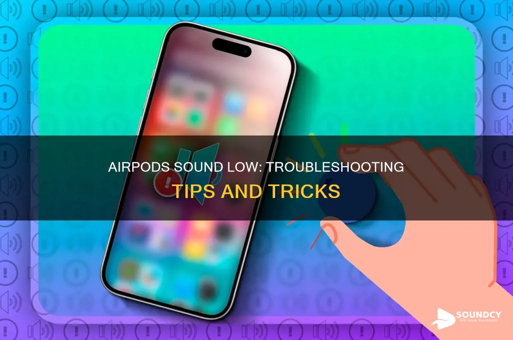how come my airpods sound low