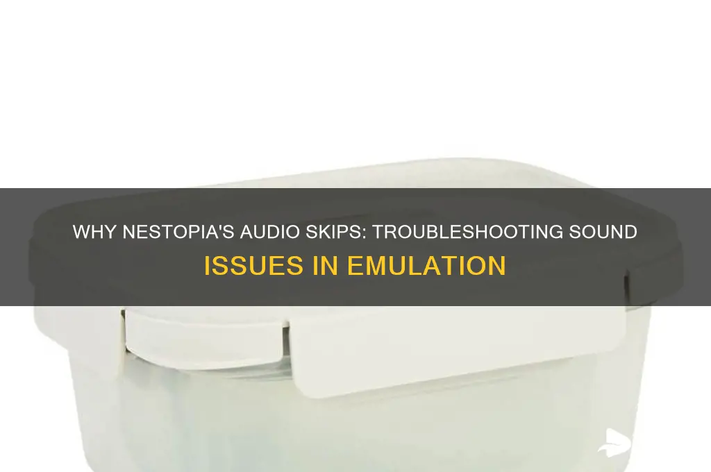how come nestopia sound skip