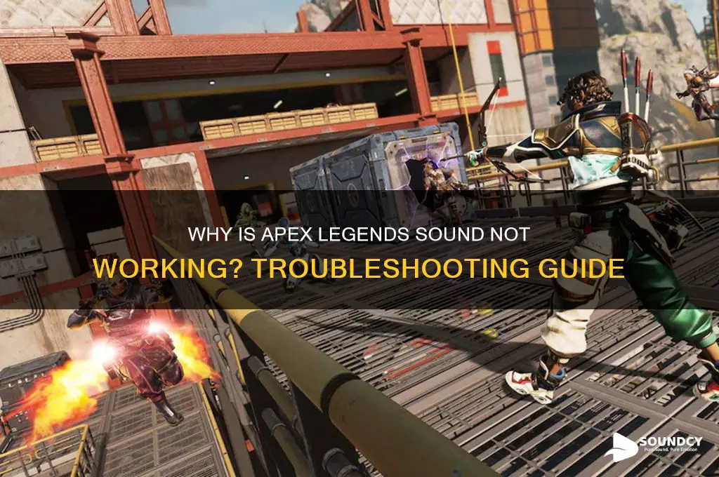 how come the sound is off in apex legends