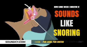 Why Does My Breathing Sound Like Snoring? Causes and Solutions