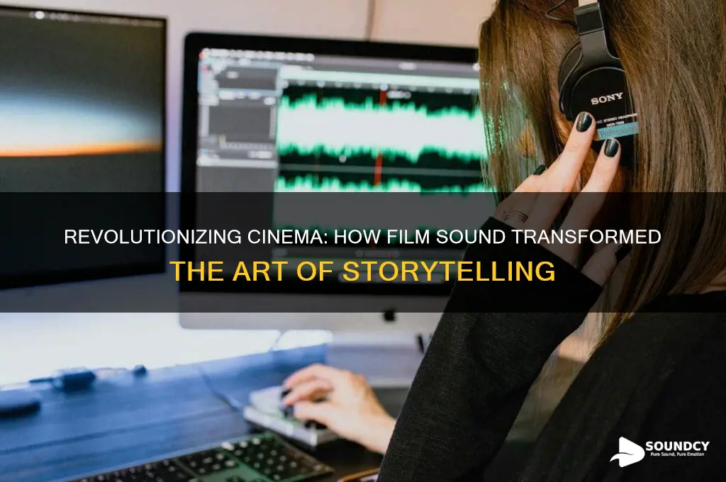 how conversion to film sound advanced the art medium