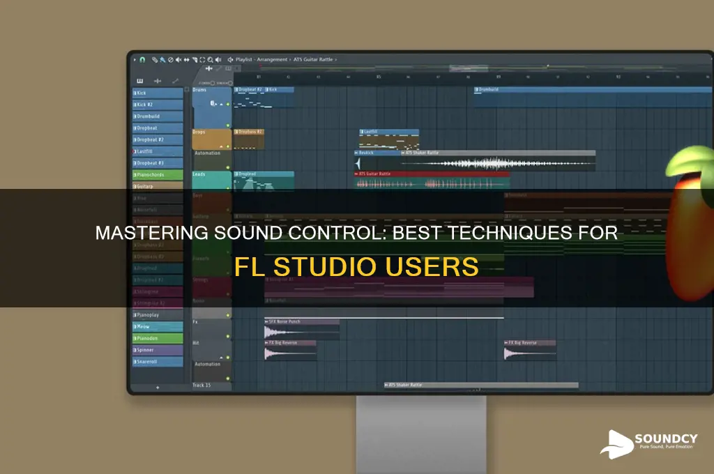 how crontrol the sound of the best on fl