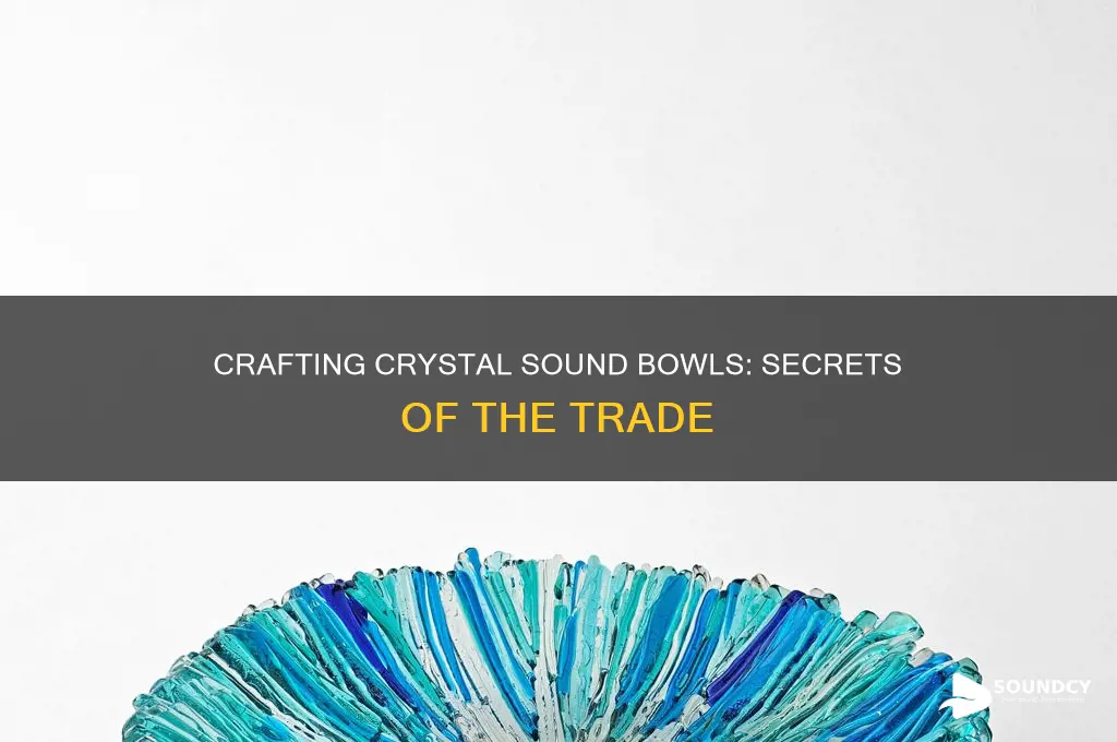 how crystal sound bowls are made