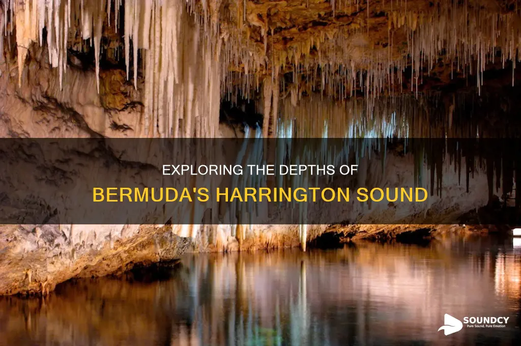 how deep is harrington sound bermuda