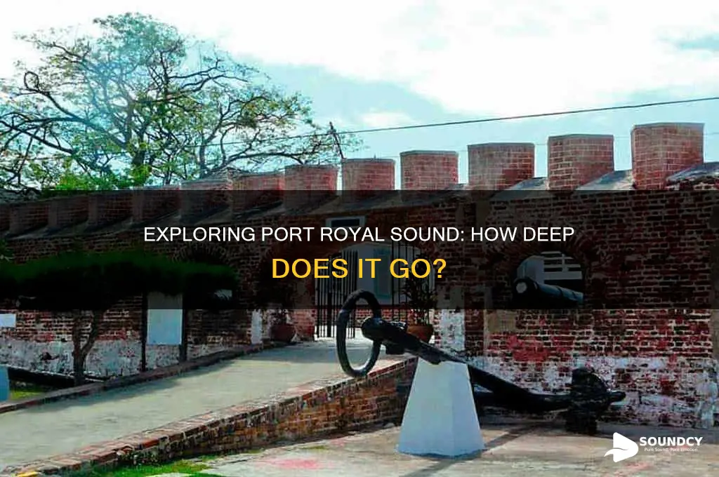 how deep is port royal sound