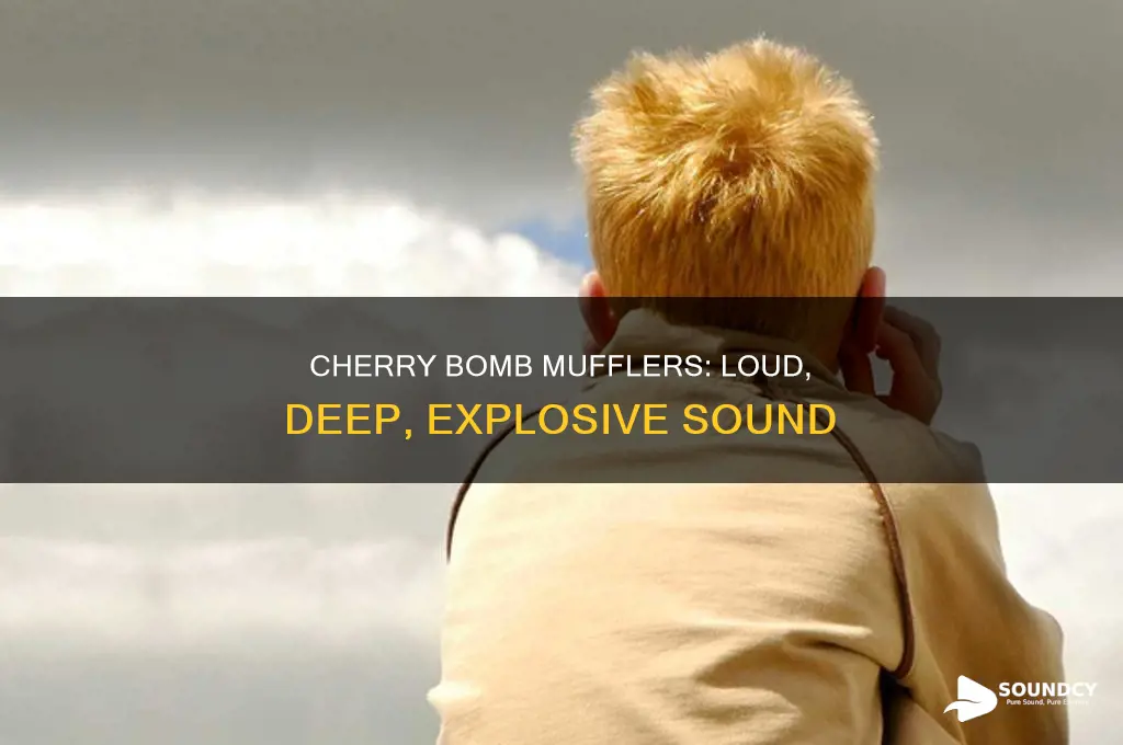 how descibe cherry bomb muffler sound