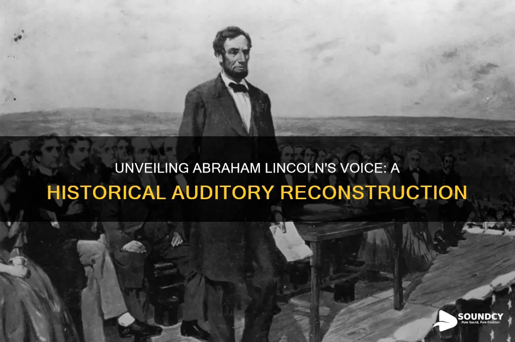 how did abraham lincoln sound